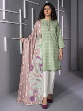 2 Piece Khaddar Suit-Printed (Unstitched)