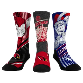 Arizona Cardinals - Marvel  - 3-Pack