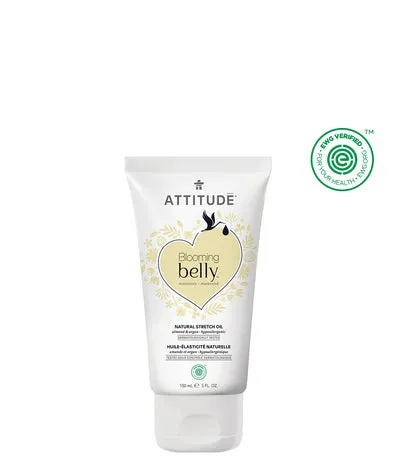 Attitude Blooming Belly Pregnancy Stretch Oil - Almond & Argan