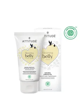 Attitude Blooming Belly Pregnancy Stretch Oil - Almond & Argan