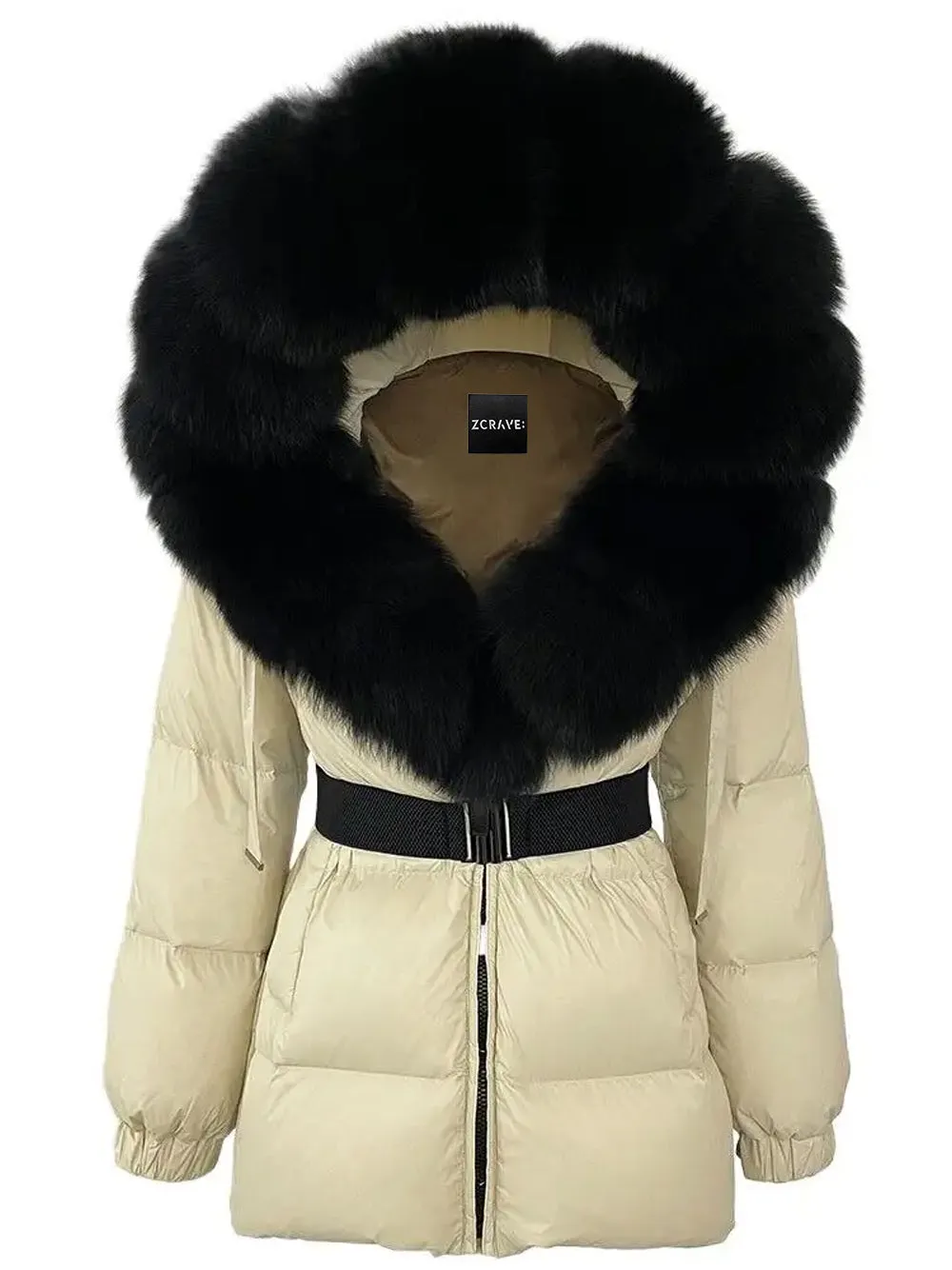 CENTRO Hooded Down Jacket