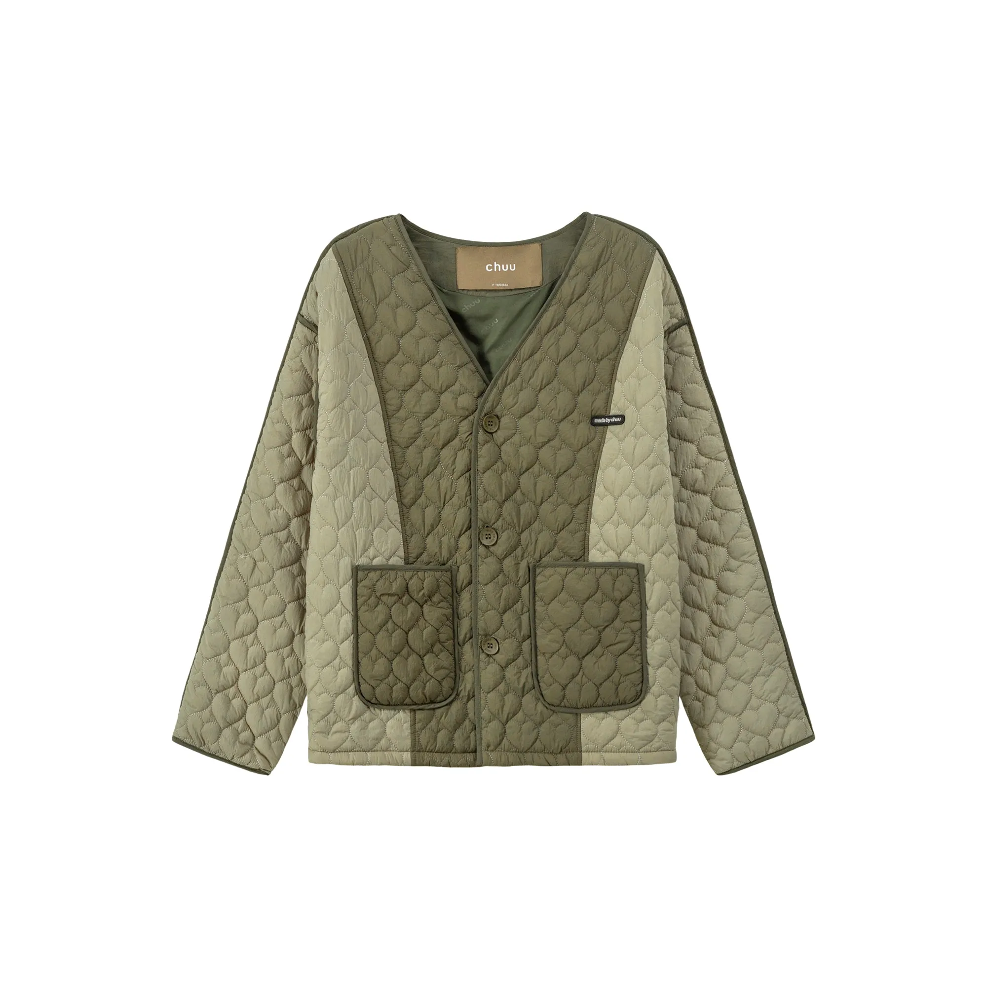 Chuu Heart Quilted Jacket