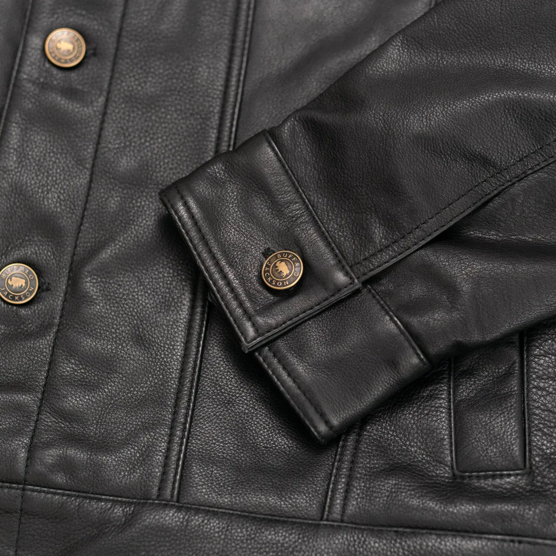 Driggs Leather Jacket | Black