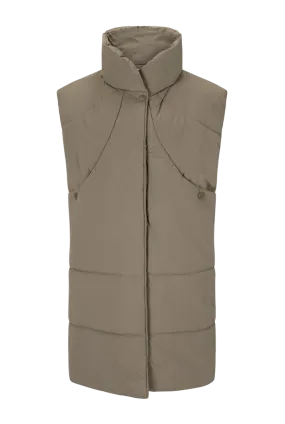 Elongated Puffer Vest