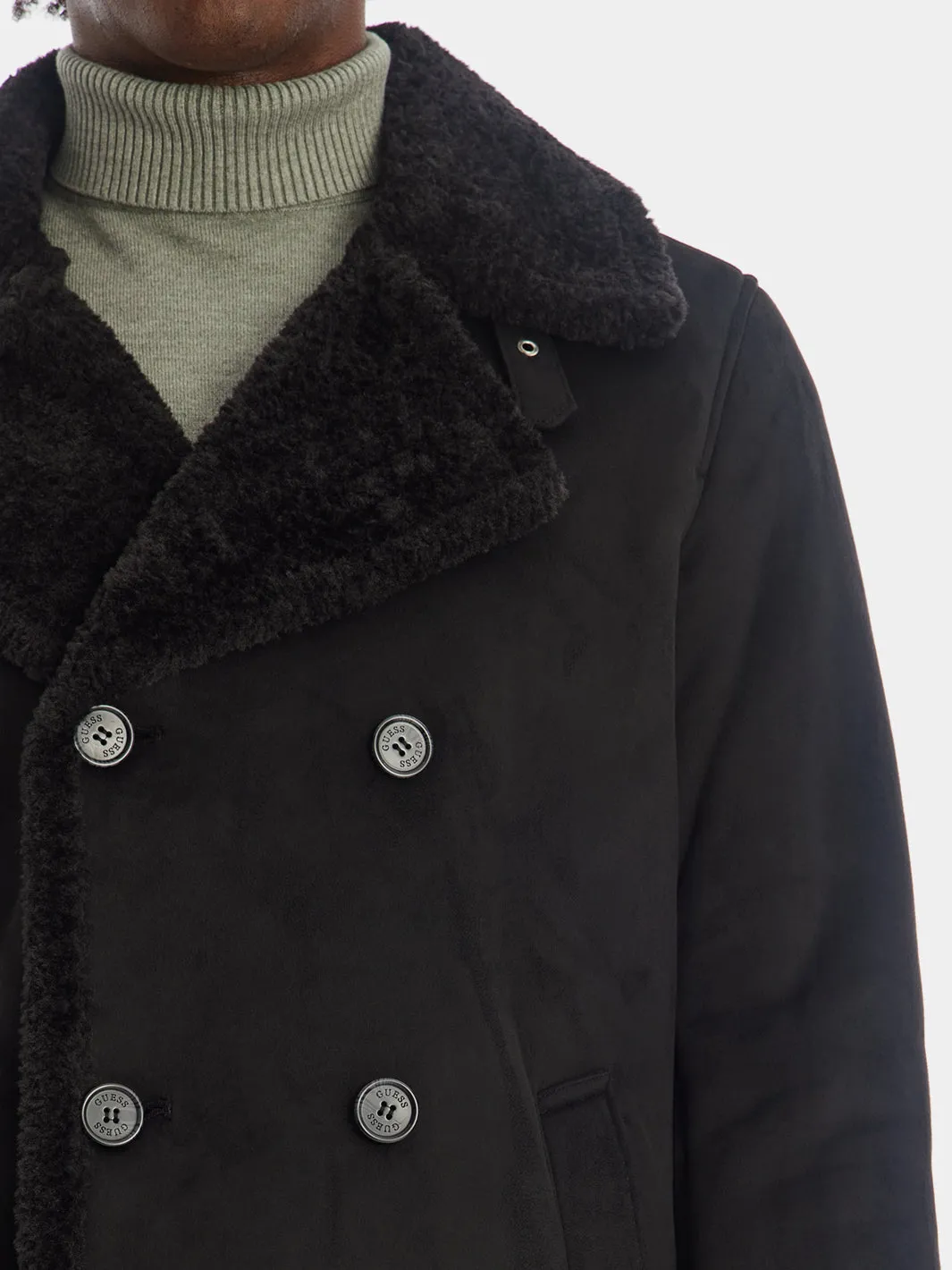 Faux Shearling Coat