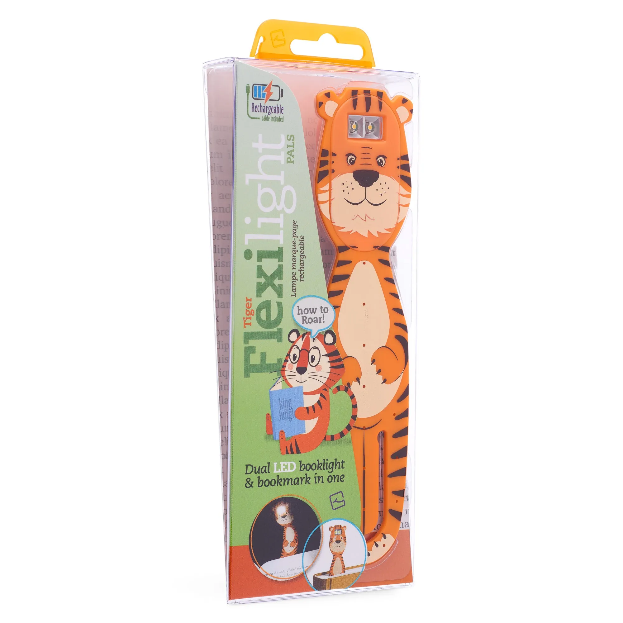 Flexilight Pals Rechargeable Book Light (Tiger)