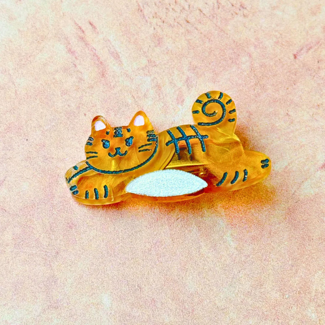 Flying Cat Hair Clip