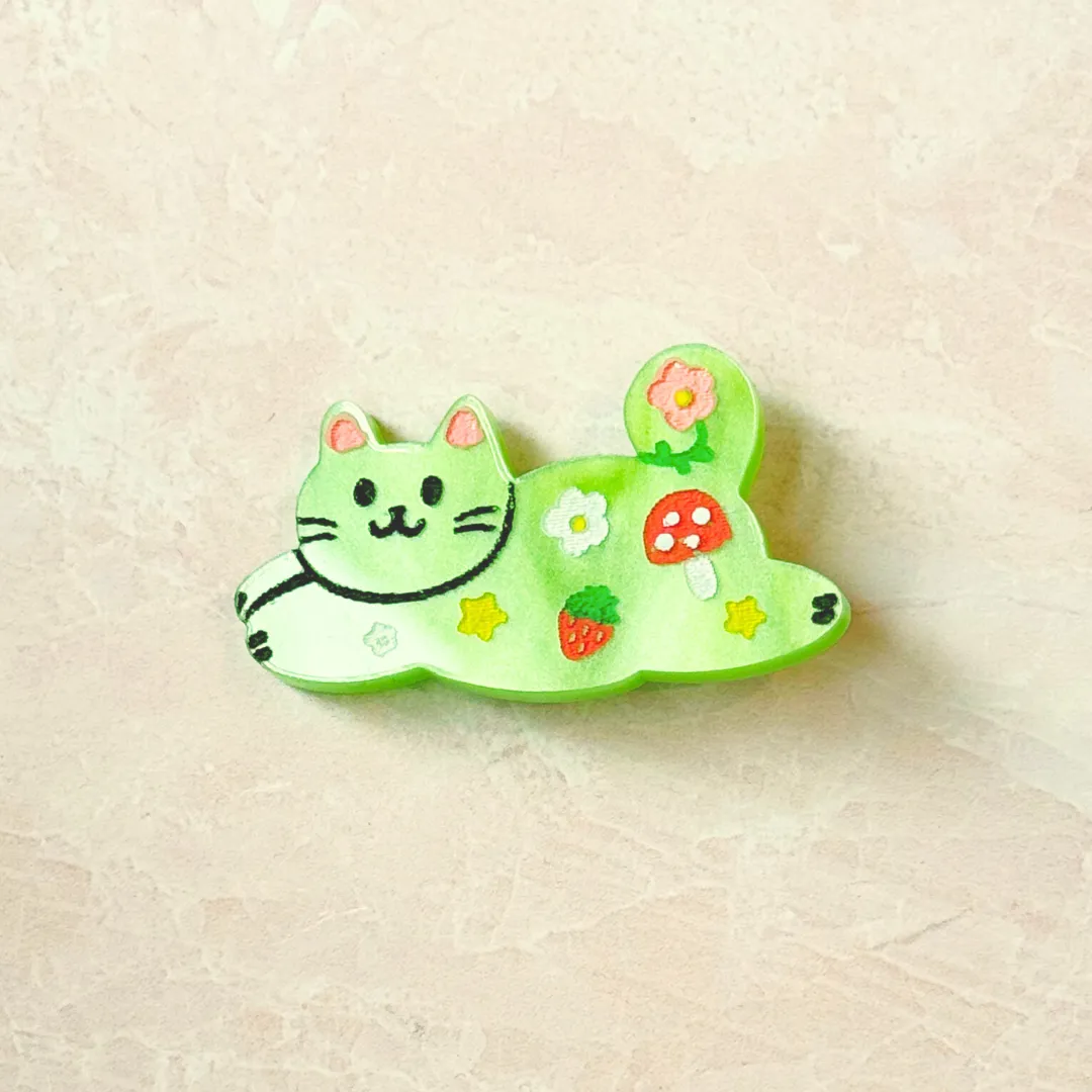 Flying Cat Hair Clip