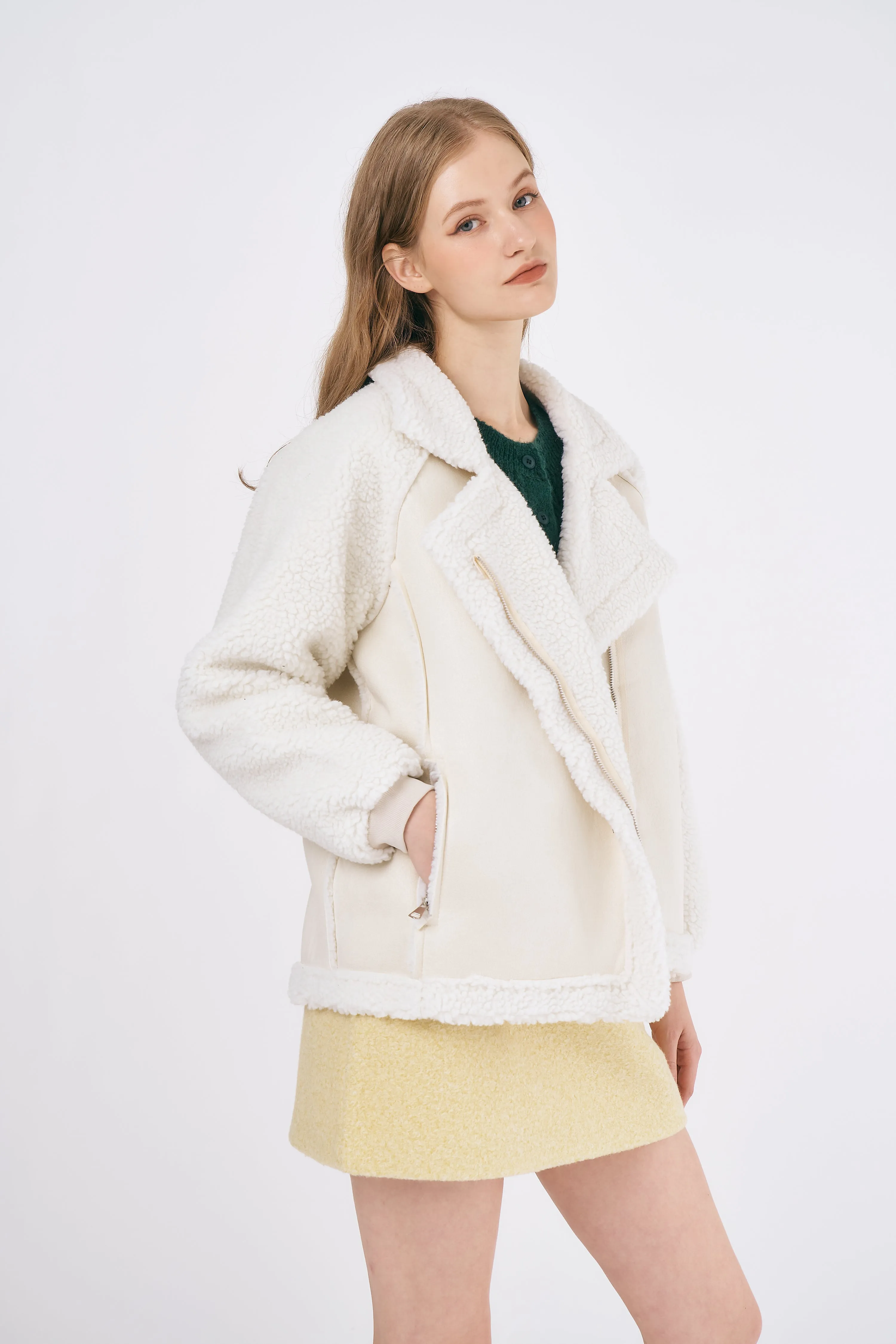 Gianna Faux Shearling Jacket