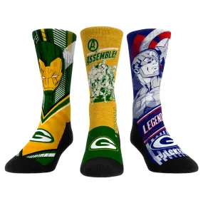 Green Bay Packers - Marvel  - 3-Pack