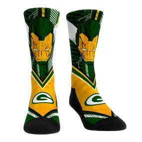 Green Bay Packers - Marvel  - Iron Man Stare Down