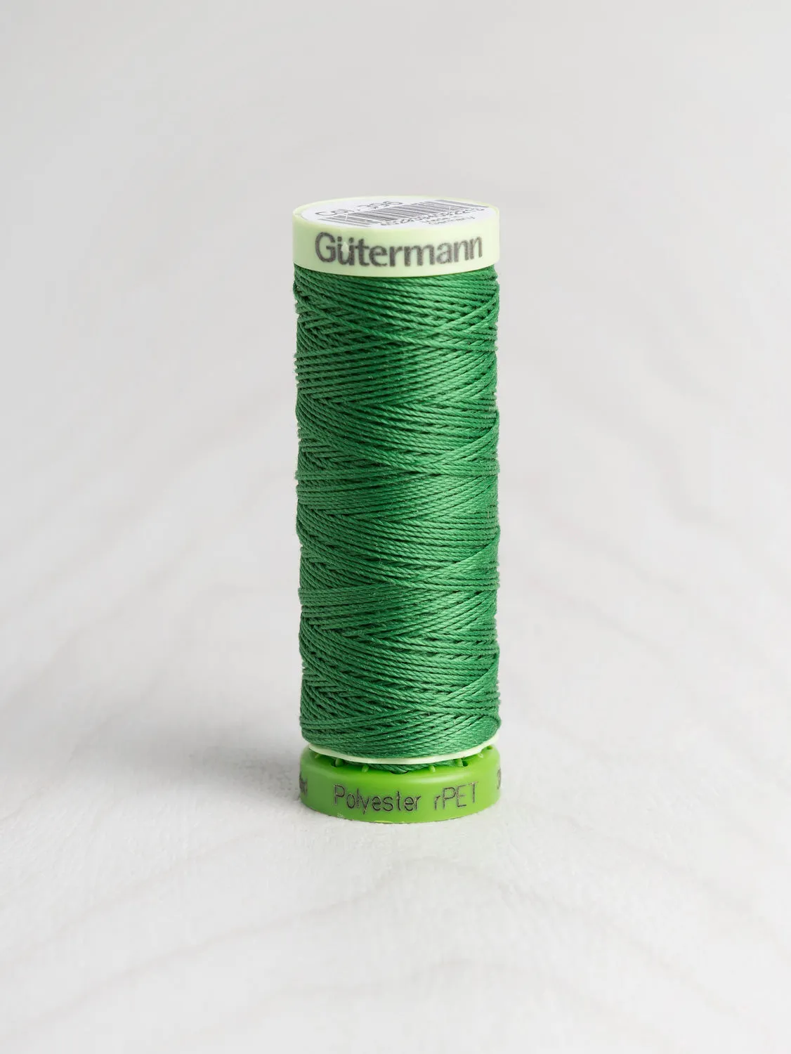 Gütermann rPET Recycled Topstitch Thread - Kelly Green 396