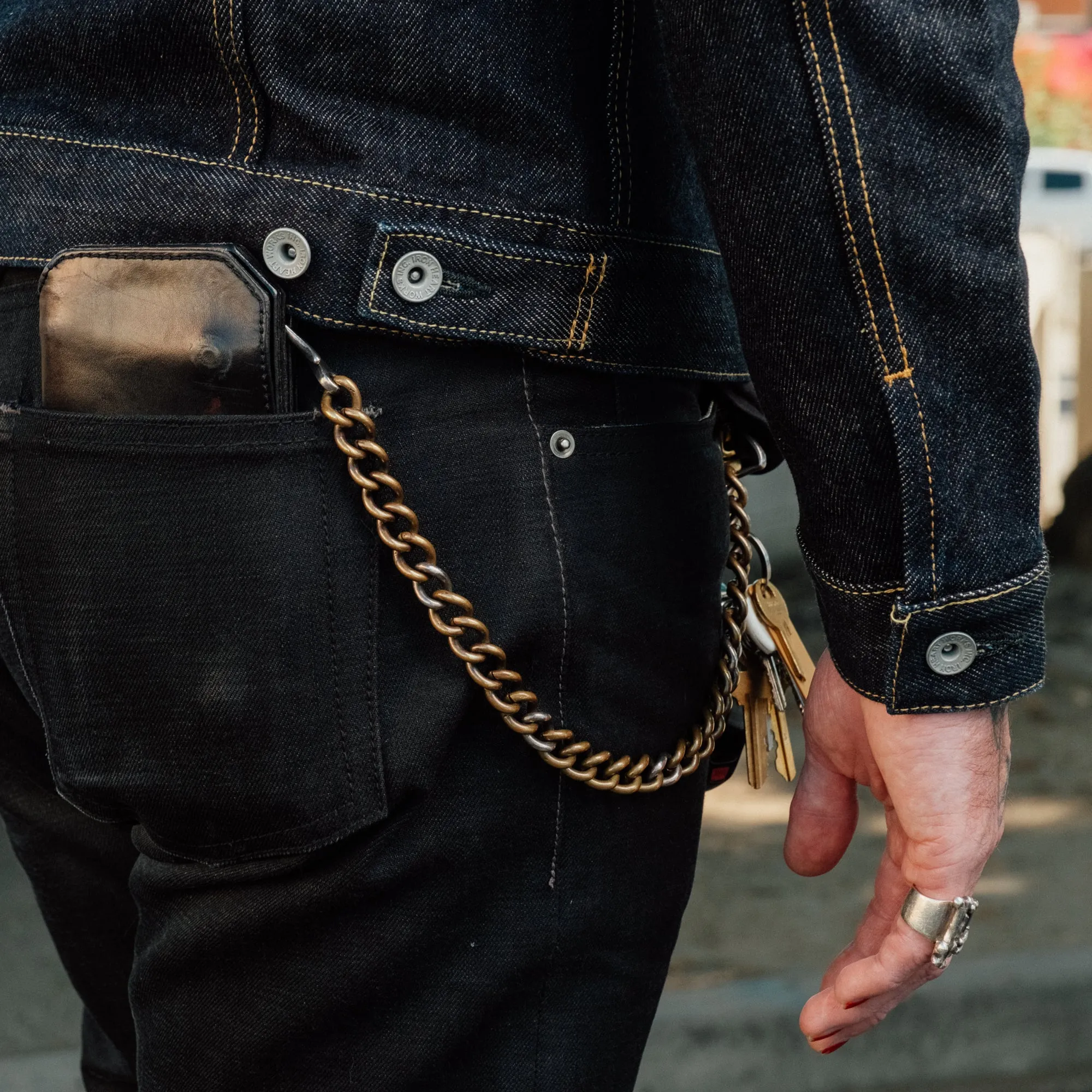 Iron Heart IH-526J 21oz Selvedge Denim Type III Indigo