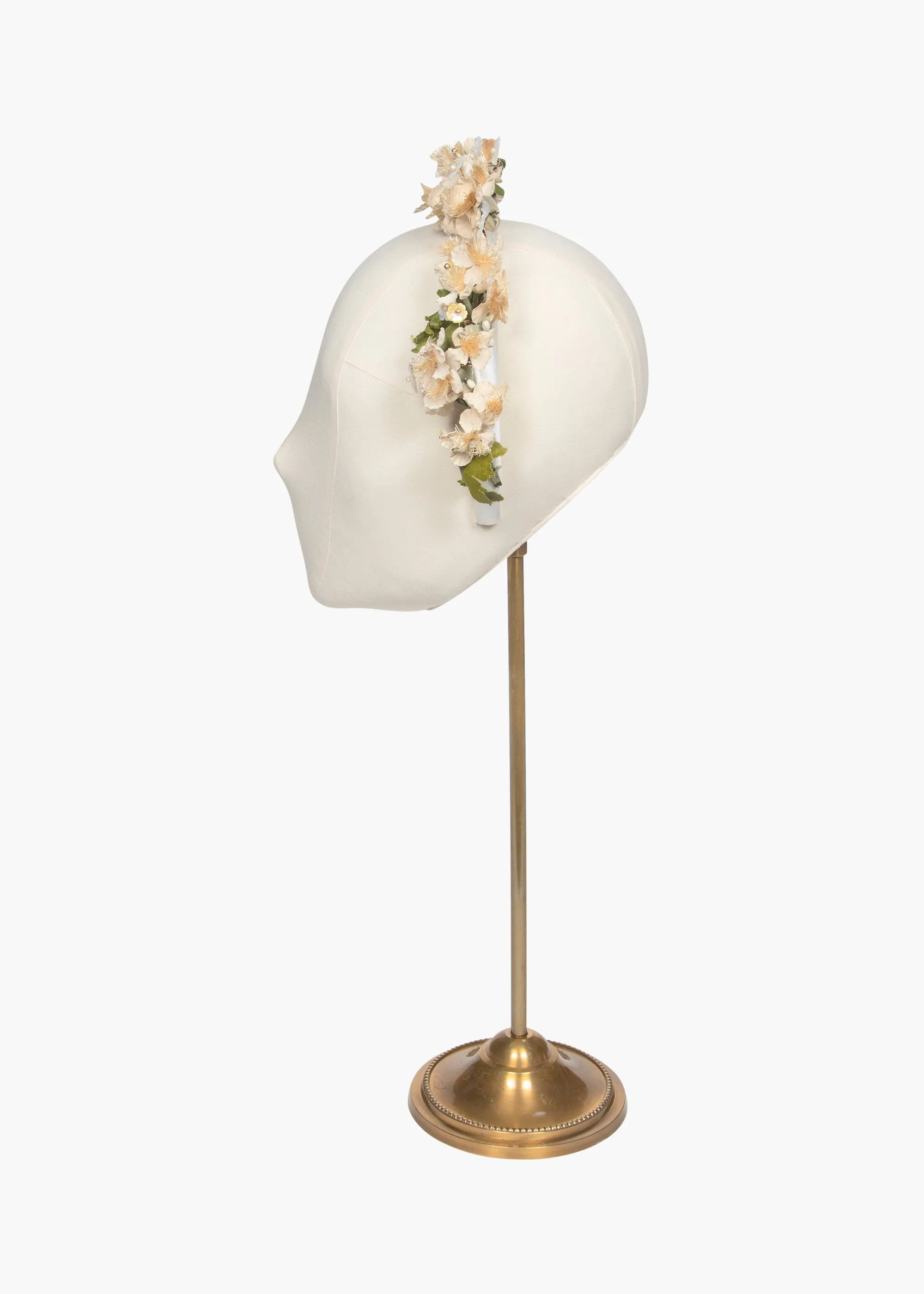 Jennifer Behr x New York Vintage Elena Headband -- Cream