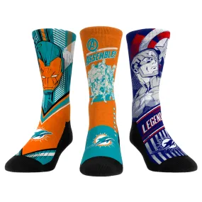 Miami Dolphins - Marvel - 3-Pack