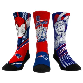 New England Patriots - Marvel - 3-Pack