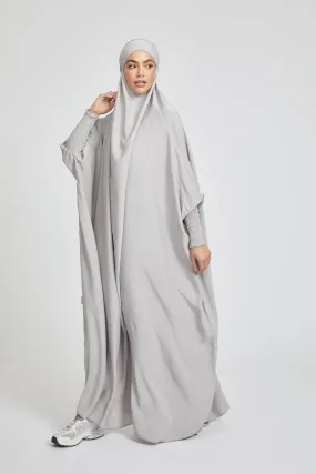 Premium One Piece Full Length Jilbab/ Prayer Abaya - Sand