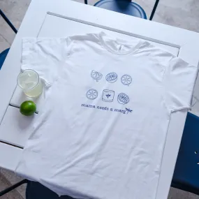 "mama needs a marg" limes t-shirt