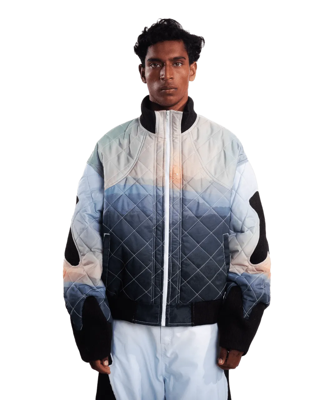 "MILLERS PLANET" QUILTED JACKET