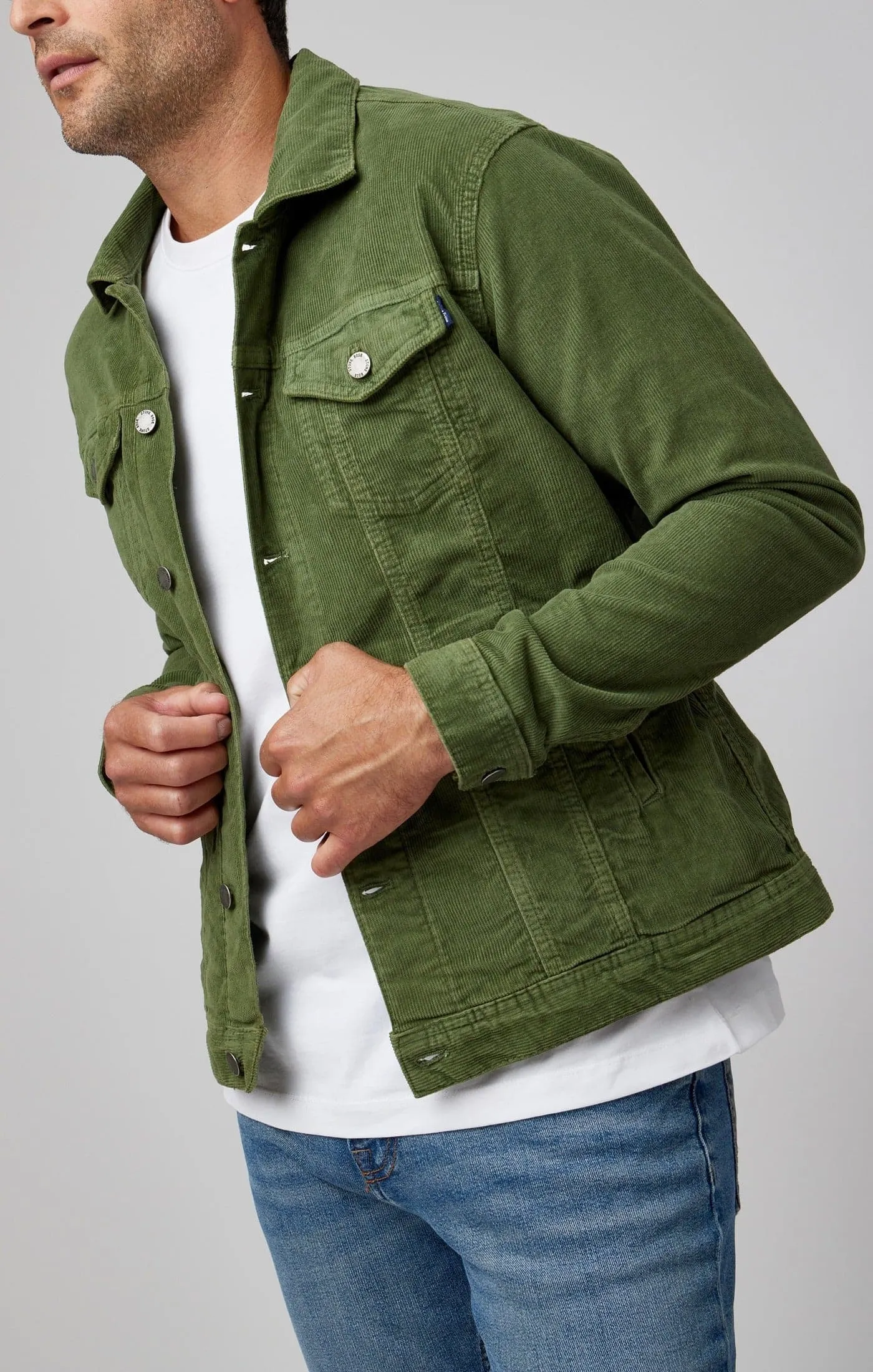 VALLEY - Sage Solid Antique Washed Jacket